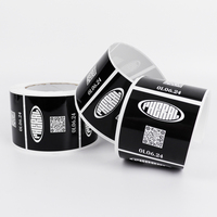 Rollo de etiquetas adhesivas de vinilo duradero para embalaje de perfume y lápiz labial, resistente al agua, Impresión de logotipo personalizado