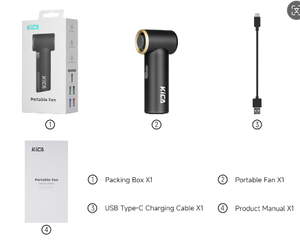 Ventilador Turbo Jet Mini OEM ODM, Soplador de Aire Comprimido Ultracompacto y Portátil para Escalada en Roca al Aire Libre - Product Image 3