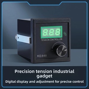 Controlador de Tensión Manual con Pantalla <span class=keywords><strong>Digital</strong></span> Boris KE848, Regulador de Desenrollado de Polvo Magnético, 24V 3A, Maquinaria Electrónica - Product Image 6