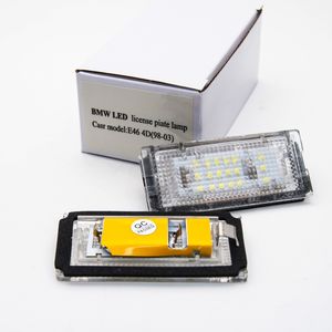 ป้าย<span class=keywords><strong>ทะเบียน</strong></span> LED บนหมายเลขรถสำหรับ4D E46 1998-2003 12V ไฟ LED สีขาว - Product Image 5