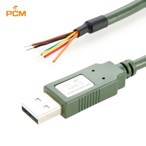 สายเคเบิลปลายสาย6ทาง <span class=keywords><strong>USB</strong></span> <span class=keywords><strong>USB</strong></span>-RS485-WE-1800กับ RS485อนุกรมพร้อมชิปเซ็ต FT232RL ตัวแปลง <span class=keywords><strong>USB</strong></span> เป็น RS485 RS485 <span class=keywords><strong>UART</strong></span> - Product Image 1