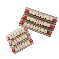 Weller 3 jeux de fausses dents en résine acrylique pour prothèses dentaires