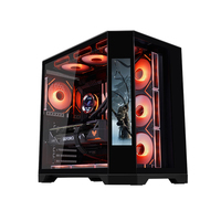 Boîtier PC Gaming ATX en Gros, Support GPU 400mm, Radiateur Frontal Supérieur 360mm, 7 Emplacements PCIe, Châssis d'Ordinateur Mid-Tower pour DIY