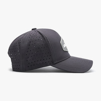 Patchs de chapeau personnalisés brodés en gros, unisexe, pour chapeaux de golf et de baseball promotionnels