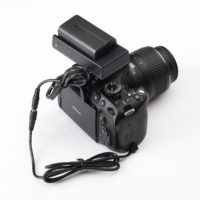 Plaque de batterie Jingying F970 EL14 avec gaine PVC droite et câble conducteur en cuivre pour appareils photo D3100/D3400/D5100/D5200