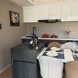 Ngoài trời sang trọng không gian thương mại sinh thái thông minh Modular Apple viên nang Pod khách sạn prefab không gian Viên Nang Nhà được trang bị với nhà bếp - Product Image 6