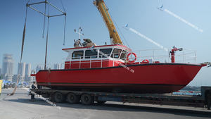 <span class=keywords><strong>Bateau</strong></span> d'urgence en alliage certifié CE DK-FR 13m - Canon à eau et équipement médical - Product Image 2