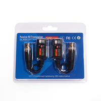 Pas cher prix 3mp 4mp 5mp monocanal cctv accessoires vidéo balun utp à bnc convertisseur vidéo passif balun avec CE ROHS FCC