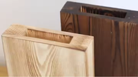 Holzwand Pflanzer für getrocknete Blumen und künstliches Grün Zimmer pflanzen halter Taschen vase für Wohnzimmer Schlafzimmer Badezimmer