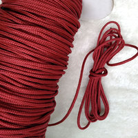 Fourniture du fabricant de cordon en nylon tressé de 2mm 2.5mm 3mm en polypropylène pour sacs CD004 Cordons Shuman Accessoires