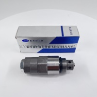 Válvula de Alivio FTB YN22V00002F1 SK200-8 para Excavadora Kobelco SK200-8, Control Hidráulico, Repuesto de Posventa, Piezas OEM