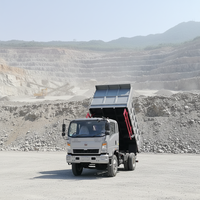 Camion benne Sinotruk 8 m³ 4x2 Euro 2 Diesel robuste neuf conduite à gauche 5-10T