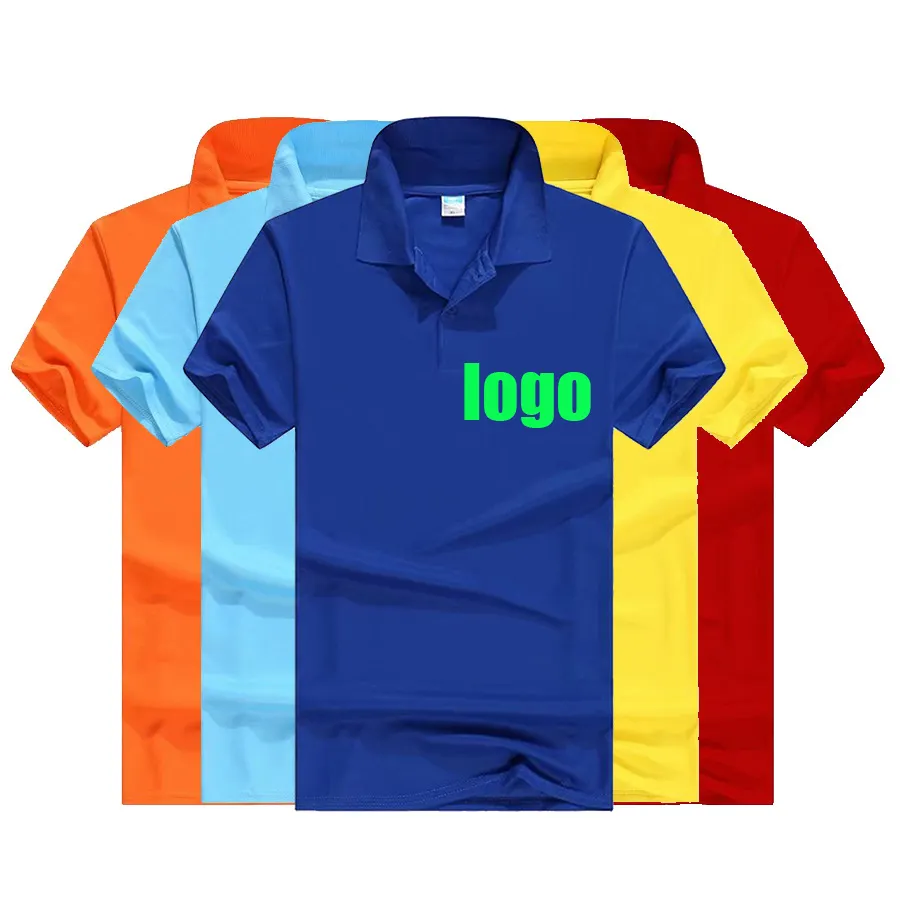 T-051 Mode Hoge Kwaliteit Nieuw Ontwerp Zomer Heren T-Shirts Comfortabele Polo Effen Custom T-Shirt