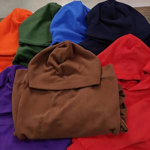 Vente en gros de sweats à capuche vintage pour hommes de haute qualité, surdimensionnés, 480 grammes, poids lourd, automne, fabriqués en Chine, avec impression en relief de couronne noire - Product Image 5