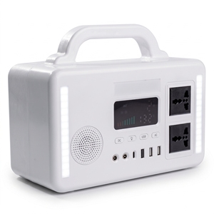 CY‑HY‑300W 300W สถานีพลังงานสำรองอเนกประสงค์พร้อมฟังก์ชั่นเครื่องเล่นเสียง จอแสดงผล LCD สำหรับใช้สำรองไฟบ้านและนอกบ้าน - Product Image 3