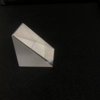 Custom High Precision BK7/K9 Glass Triangle Dispersion Aluminum 60 Degree Right Angle Prisms for Imaging Beam Displacement