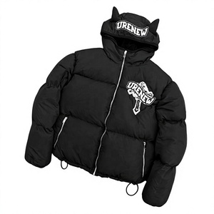 High Quality Men's Long <b>Thin</b> Bubble <b>Jacket</b> <b>Waterproof</b> Latest Fashion Style Customized Logo Wholesale Price Custom Sizes Shining - Product Image 1