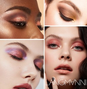 Paleta de <span class=keywords><strong>Sombras</strong></span> de Ojos en Polvo Langmanni <span class=keywords><strong>Huda</strong></span> de 9 Colores, Brillante y Mate, de Larga Duración, Sin Polvo - Product Image 3
