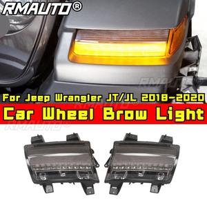 Éclairage de jante de roue arrière pour Jeep Wrangler JT/JL 2018-2020, garniture de kit carrosserie, accessoires extérieurs pour voiture - Product Image 2