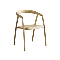 Dreamhause Chaise de salle à manger en bois massif Tea Shop Cafe Restaurant Chair Living Room Hotel Fauteuil en bois
