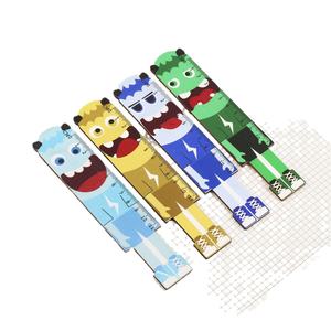 Règle en plastique tricolore multifonctionnelle de 30cm en gros, échelle solide en noir et blanc avec couleur pure pour une utilisation quotidienne - Product Image 5