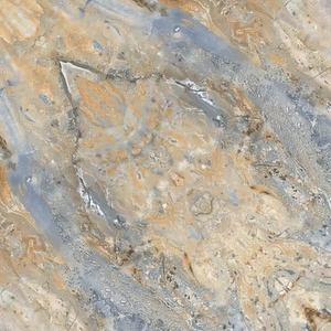 Carreaux de sol en céramique d'intérieur Bookmatch 600x600mm, rustique et moderne, en porcelaine polie, à motif continu, finition mate brillante 600x600mm - Product Image 1