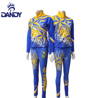 Veste de pratique de danse avec logo de sublimation complète