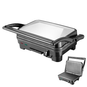 Grille-pain à sandwich 1000W, appareil à toasties à remplissage profond, presse à panini 2 tranches, <span class=keywords><strong>grill</strong></span> électrique avec plaques antiadhésives - Product Image 6