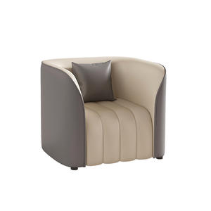 Sofá de Oficina Saint-Leste en Cuero PU con Esponja de Alta Densidad, Cómodo para Área de Descanso, Reuniones y Recepción - Product Image 5