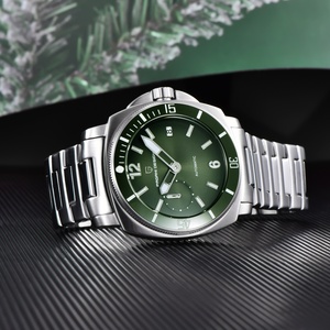 Montre Pagani Design PD-1820 pour homme, nouvelle, 43 mm, luxe, saphir, acier inoxydable, mécanique automatique, étanche 100 mètres - Product Image 5