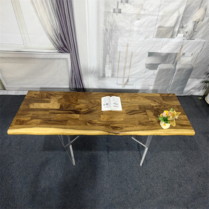Mesa de Comedor de Madera Sólida para Hotel, Restaurante y Sala de Estar, Moderna, Personalizable, Venta al Por Mayor - Product Image 1