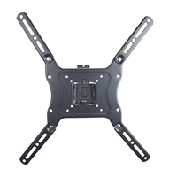 FocusMount adapté à la taille du téléviseur 17 "26 27 37 43 50 55 pouces taille de l'écran VESA400X400 support de montage mural TV pivotant à mouvement complet