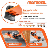 Outil de redressement de planches de terrasse, plieur de planches universel, support de bol universel, adapté aux planches de terrasse composites, aux joints en bois et en métal