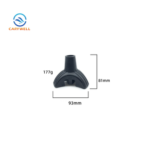 Accessorio per bastone da passeggio 3 punte per gambe in gomma punte per estremità in gomma per bastone da passeggio - Product Image 2