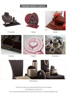 ถาดโชว์เครื่องประดับราคาประหยัดแบบกำหนดเอง สำหรับแหวน ต่างหู สร้อยคอ จี้  แผ่นโชว์เครื่องประดับ - Product Image 5