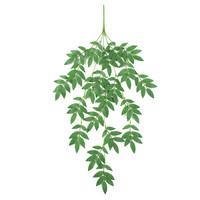 Feuilles de lierre artificielles suspendues au plafond et au mur, fleurs en plastique, décoration de mariage, plantes vertes, durée de vie de 10 ans