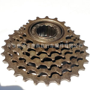 Bicicleta de 6 velocidades con rueda libre de acero, accesorio duradero para bicicleta de montaña, hecho en China - Product Image 2