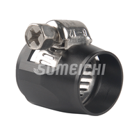SUMEICHI Finisseurs hexagonaux de haute qualité AN6 I.D. Raccord de serrage d'extrémité de tuyau en aluminium anodisé de 16.0mm AN8 AN10