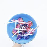 Vente chaude sucette bonbons sur bâton nouveaux bonbons dur mignon jouet pour enfants bonbons aux fruits frais sucette géante