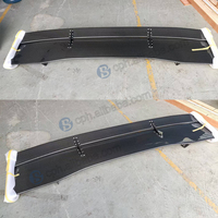 Alerón Trasero de Fibra de Carbono Real Personalizado para Mitsubishi Lancer Evolution 10ª Generación, Alerón Trasero de Fibra de Carbono