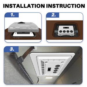 Otros sistemas de aire acondicionado Calefacción RV Autocaravana caravana 24V aire acondicionado - Product Image 6