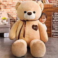 Penjualan terlaris Teddies beruang raksasa mainan mewah ukuran manusia besar Super lembut boneka binatang beruang mainan besar beruang teddy besar