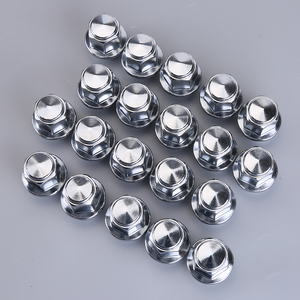 Set di 20 Dadi per Ruote Auto Cromati M12x1.5mm 46708 in Acciaio Legato per Ford Ka Kuga Mondeo <span class=keywords><strong>Puma</strong></span> Ranger 2011-2015 - Product Image 3