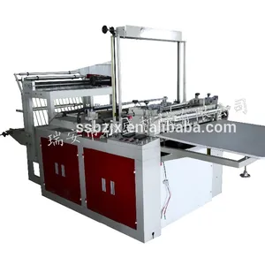 automatic Single Layer Cold Cutting Biodegradable Bag Making Machine Plastic Garbage bag production cutting line