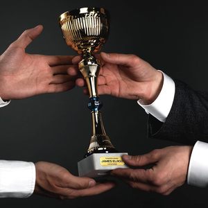 Laser Engraved Brass Name Plate with Adhesive Backing - Product Image 5