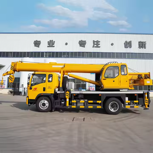 شاحنة بناء جديدة من HOWO <span class=keywords><strong>12</strong></span> طن رافعة ديزل 4 × 2 توجيه يسار يورو 2 شاحنة خفيفة للانبعاث لمعدات رفع البناء - Product Image 3