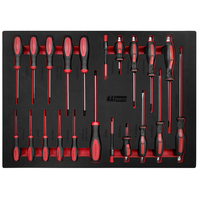 Chariot à outils métallique super robuste GATmatic OEM/ODM/OBM personnalisable, 233 pièces, 7 tiroirs, armoire à outils d'atelier, certifié GS 1