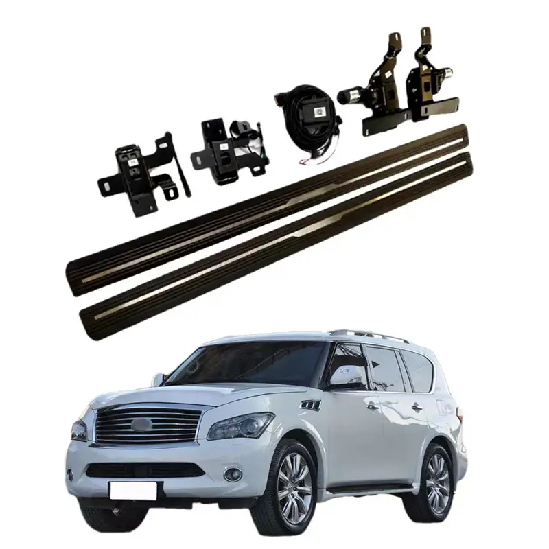 Electric Automatic Running Boards Side Step For INFINITI QX56 2016-2022 Bar Pedals High Quality Auto Accessories