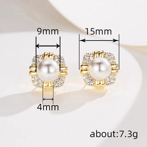 Orecchini Eleganti per Donne, Accessori per Orecchie Classici per Uso Quotidiano - Product Image 4