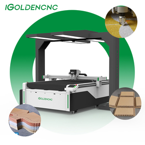 Máy cắt vải tự động CNC đa lớp cho ngành công nghiệp may mặc, dùng cho vải bố, vải calico và da - Product Image 1